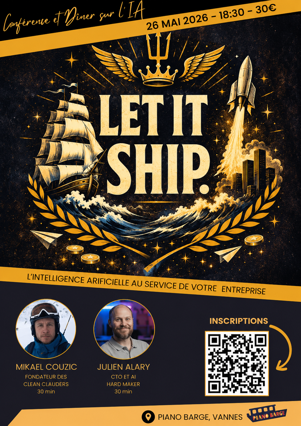 Affiche — Let it Ship #3