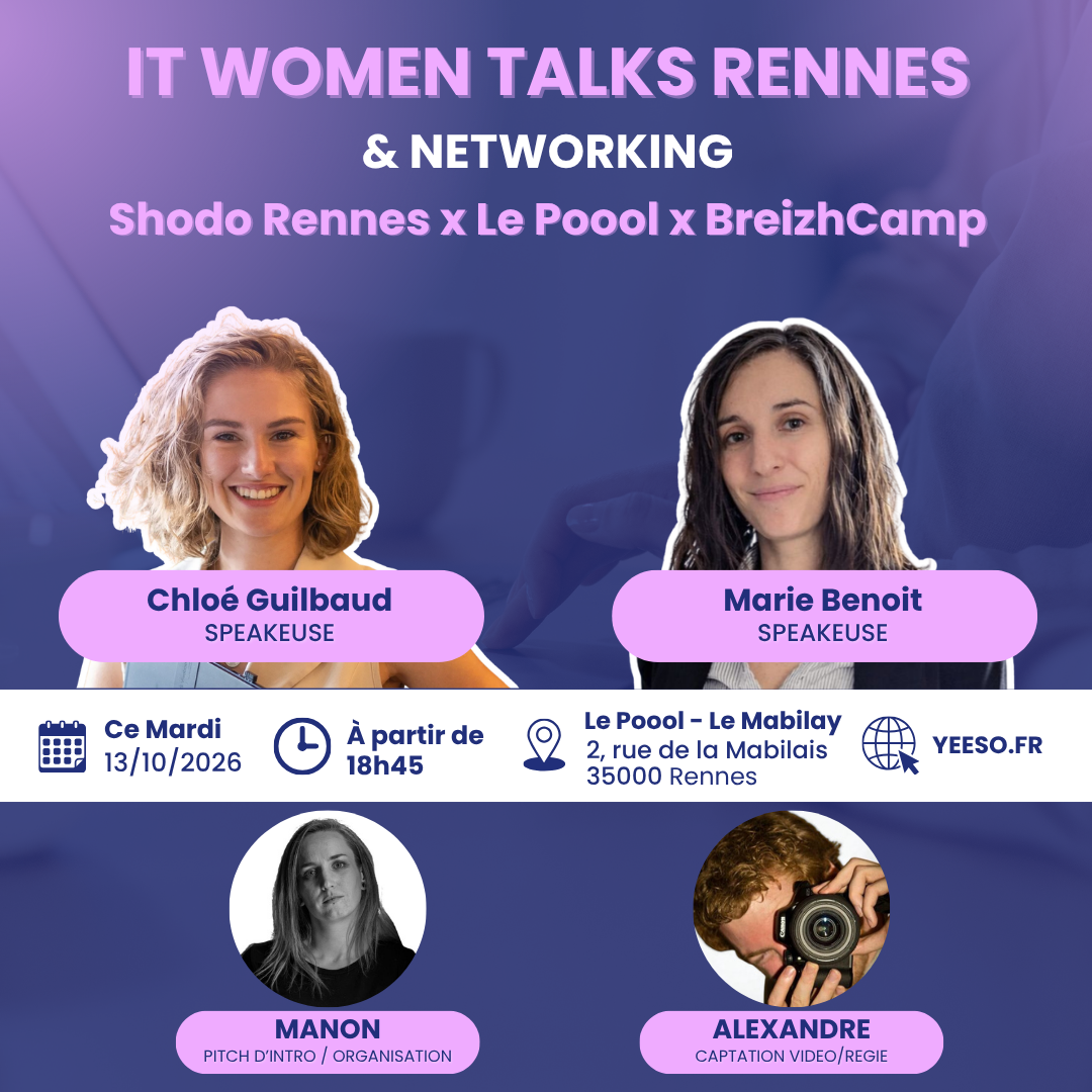 Poster for IT Women Talks